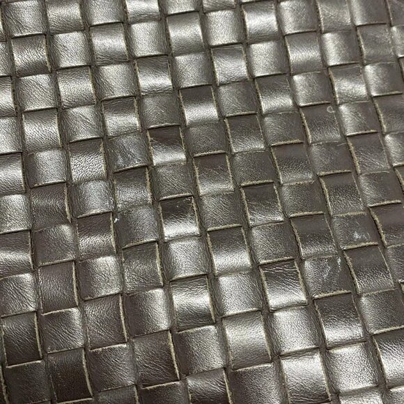 Auth BOTTEGA VENETA Intrecciato 161623 Dark Brown Leather Shoulder Bag - Picture 13 of 16